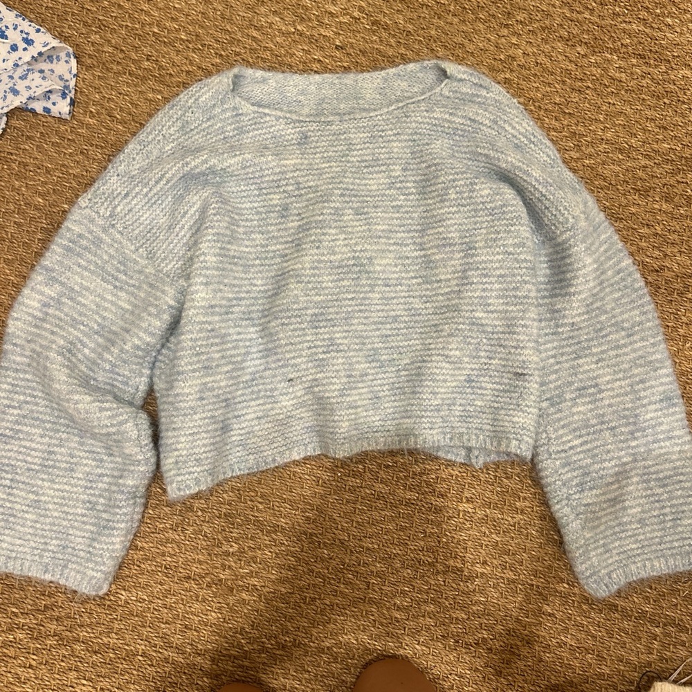 Women's Light Blue Sweater